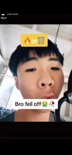 bro fell off