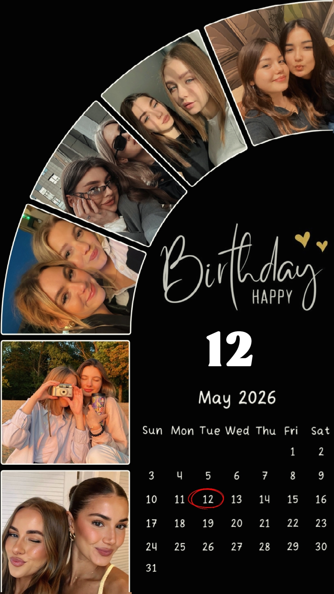 BIRTHDAY 12 MAY 