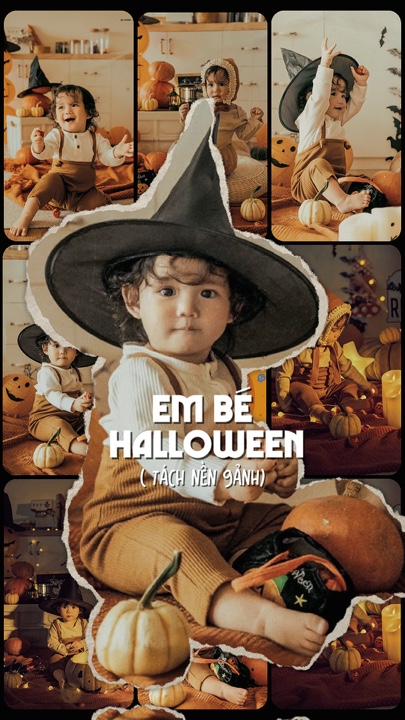 Halloween em bé 