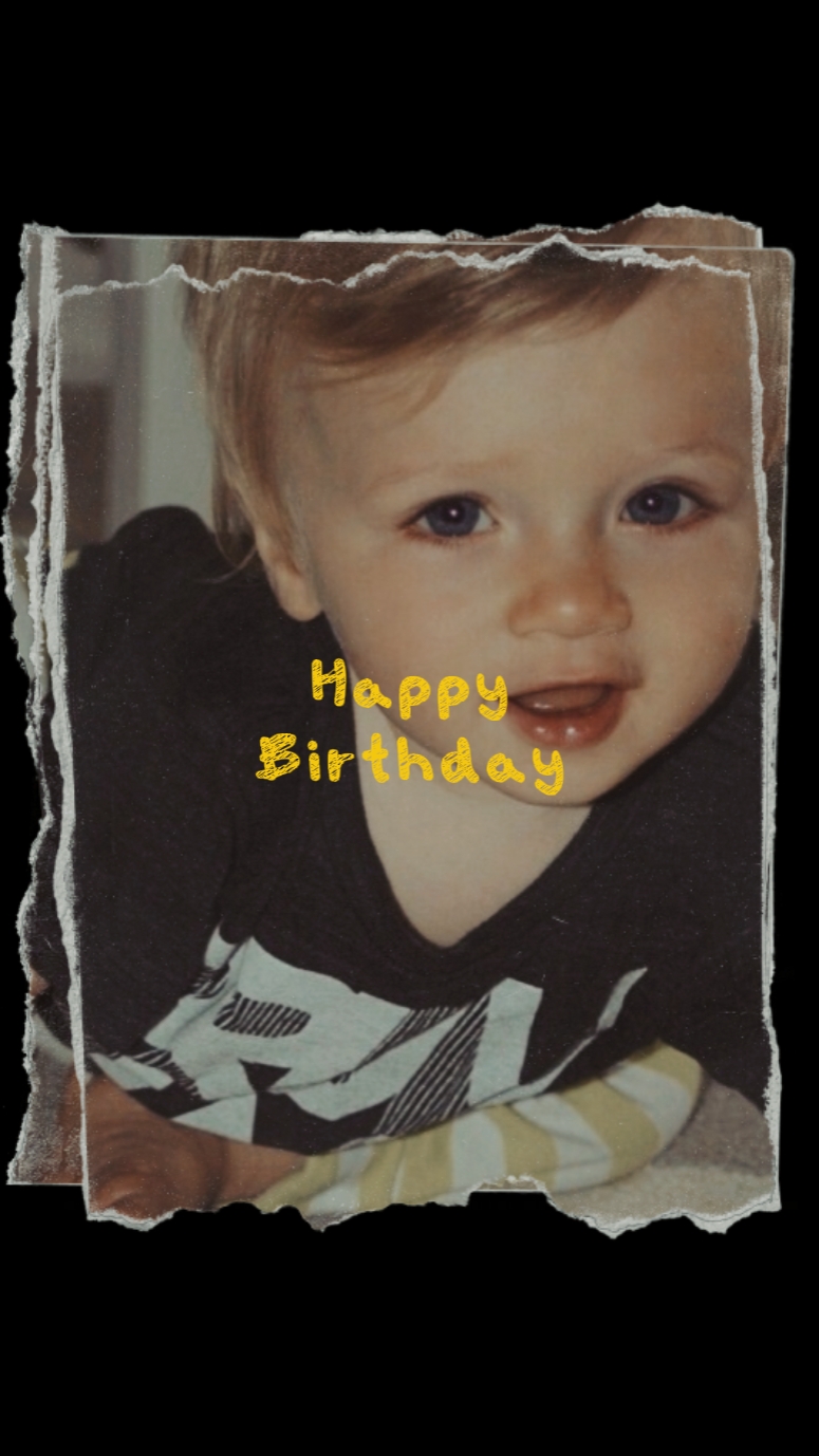 Feliz cumpleaños novio