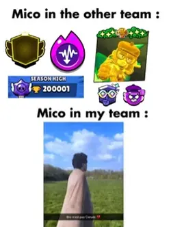 Mico in my team 
