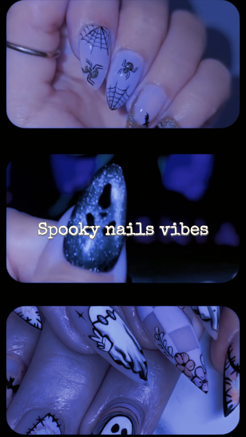 spooky nails vibes 