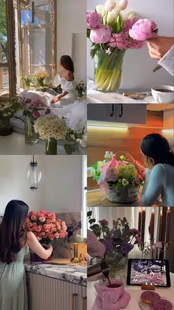 Spring collage