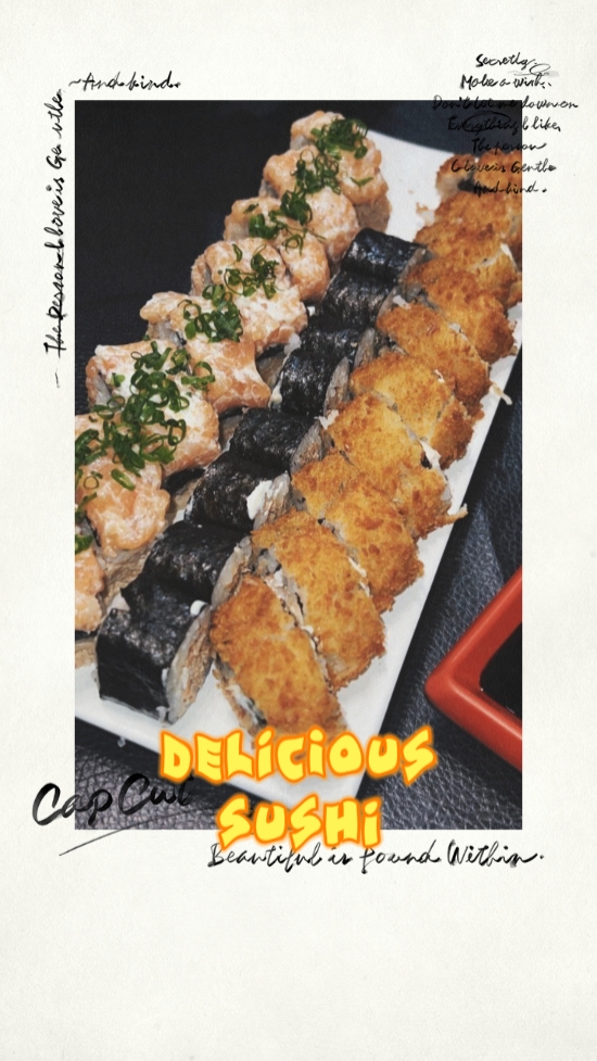 delicious sushi