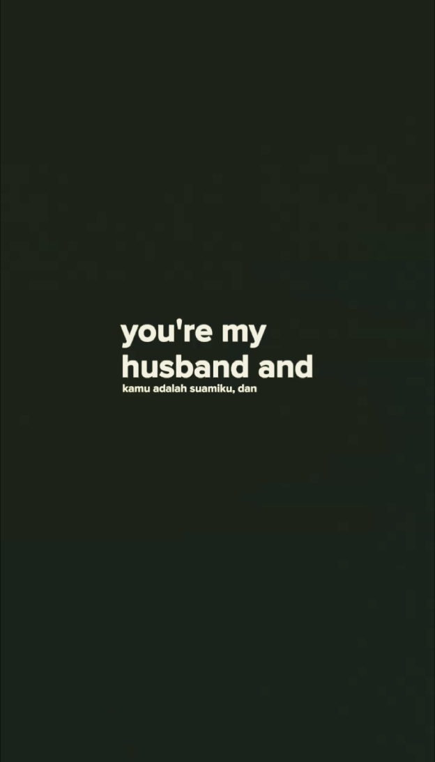 Eres mi marido