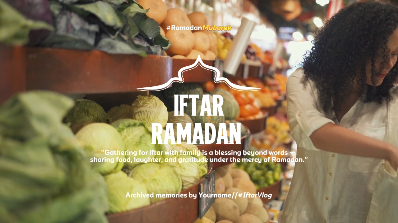 IFTAR VLOG 1 MENIT