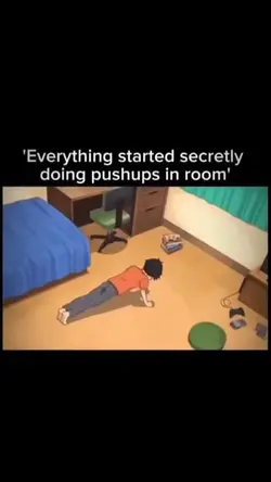 PUSH UP IN ROOM.