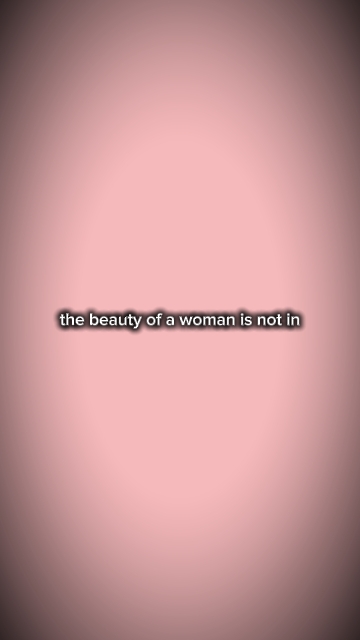 La belleza de una mujer