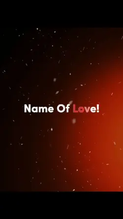 Name Of Love