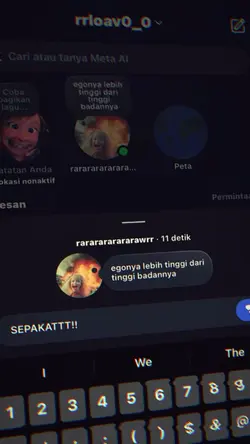 egonya lebih tinggi