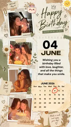 4 JUNE, HBD TO ME