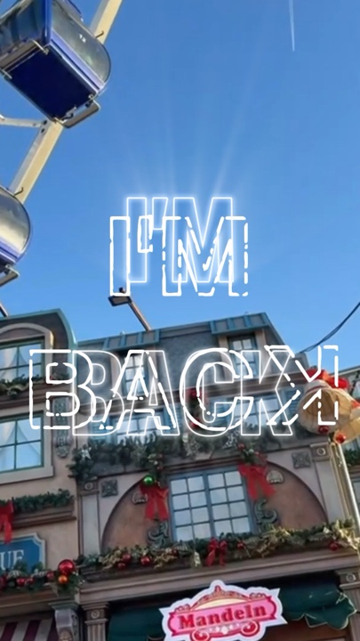 I'M BACK