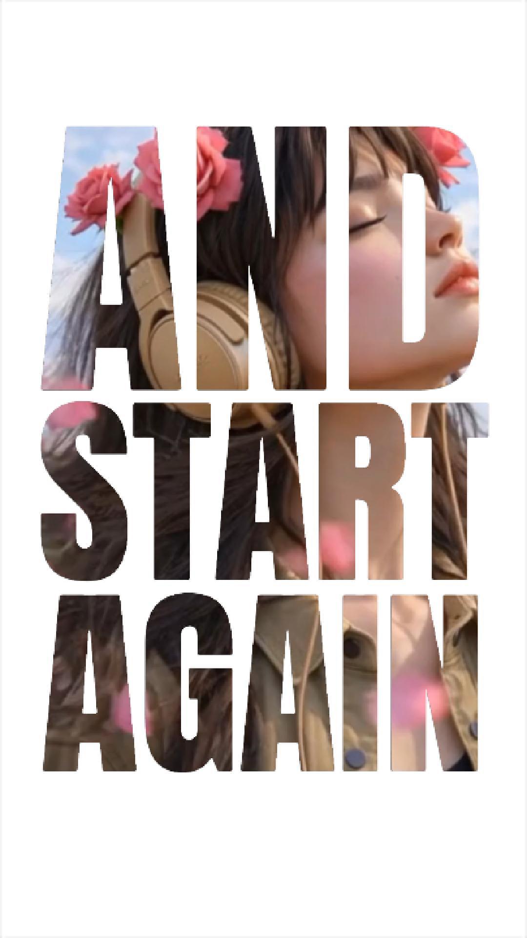 start again