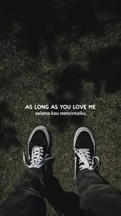 As long as you love