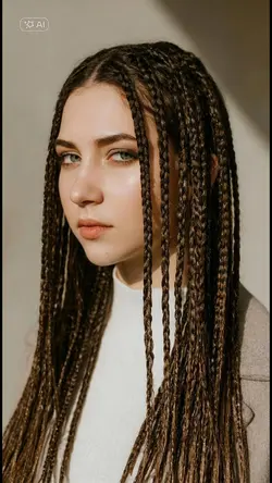 hair braids AI