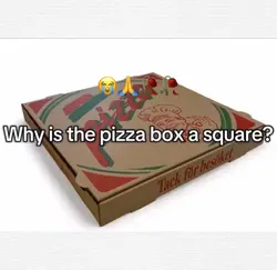 Why pizza box
