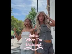 Dancing is better!!🪩