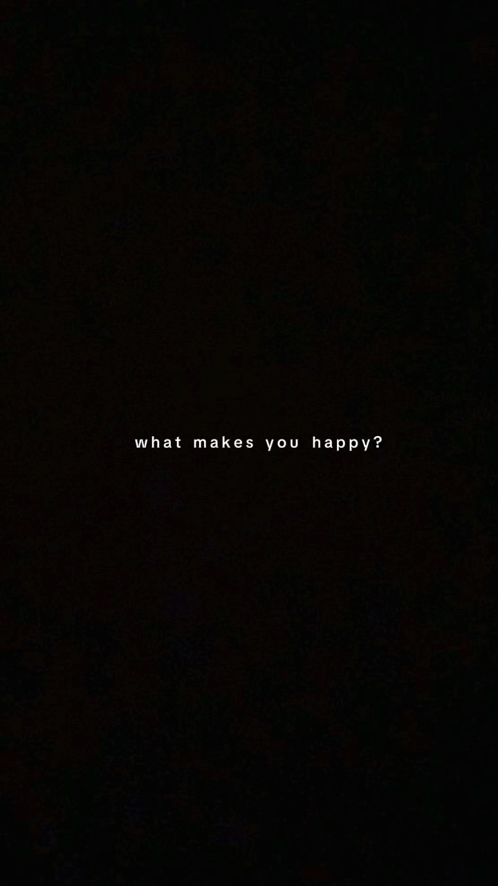¿Qué te hace feliz?
