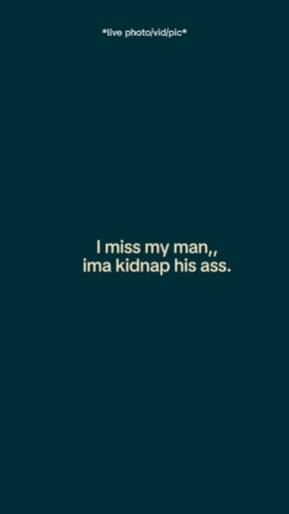 Extraño a mi hombre