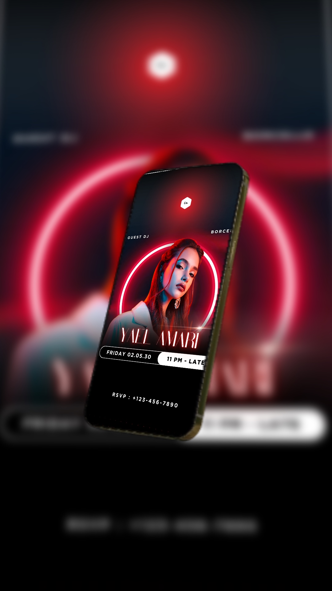 Night Club DJ Poster
