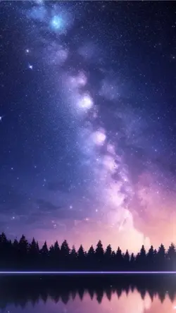 夜空に浮かぶ星空1