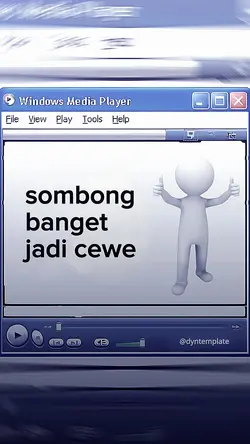 sombong bgt jadi cwe
