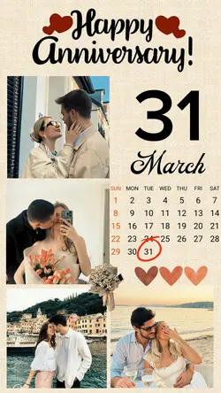 Anniversary 31 March