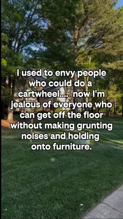 I used to envy peopl