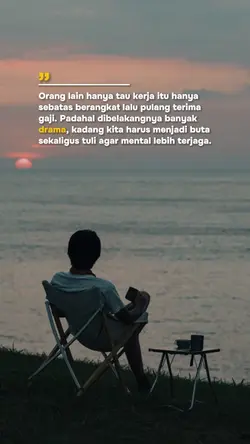 orang lain hanya tau