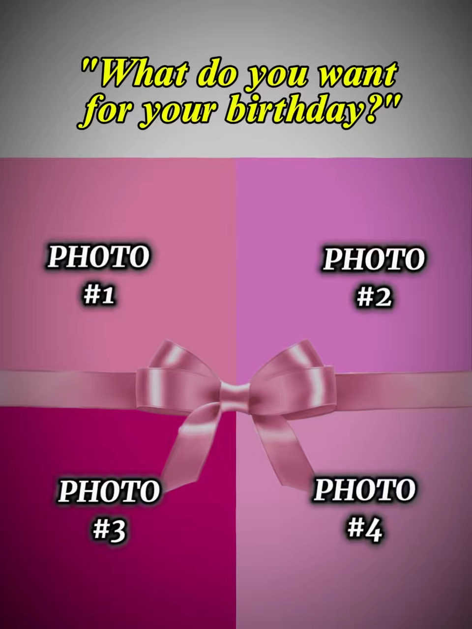 Birthday gift
