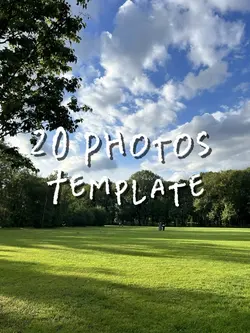 20 Photos templates