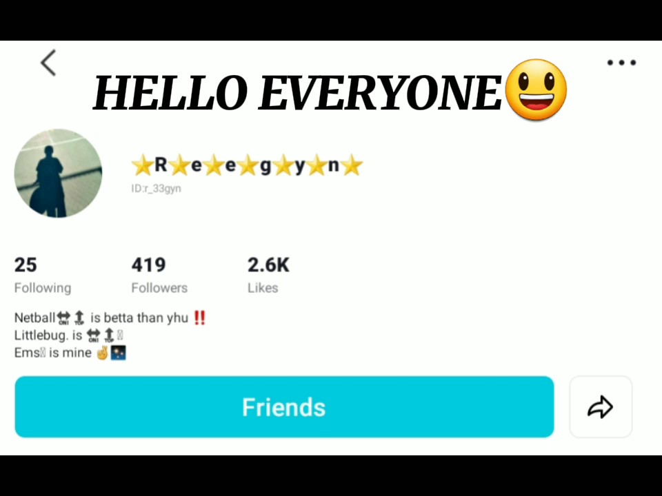 I WILL BE SHARING AN