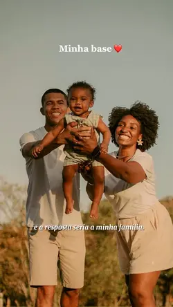 Minha família.