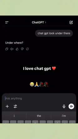 I love chat gpt