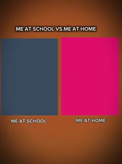 SCHOOL VS HOME