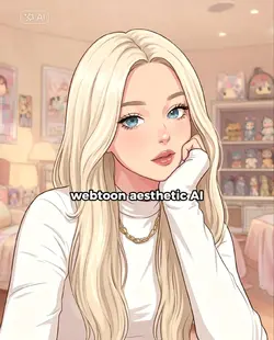 webtoon aesthetic AI