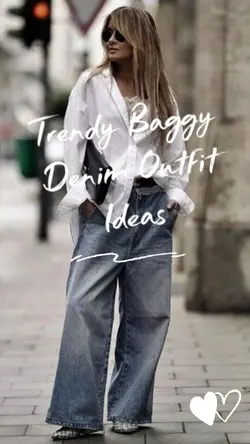 Trendy Baggy Denim