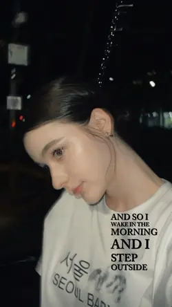 And so i wake in the