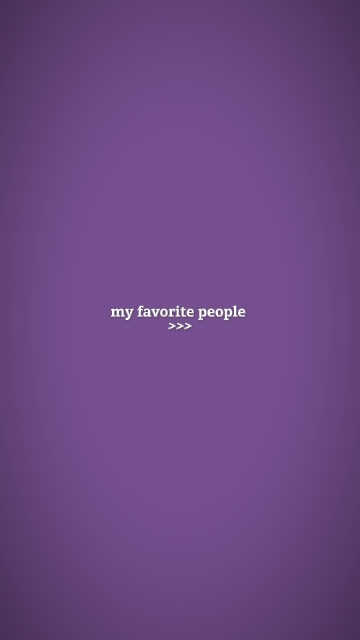 Mis personas favoritas 