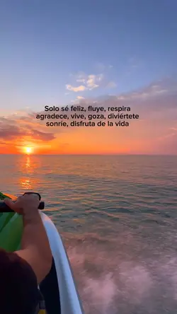 sé feliz