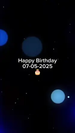 hbd 07 May 2025