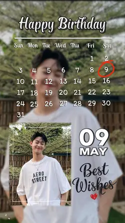 9 MAY, HBD TO ME