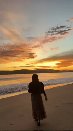 sunset slowmo