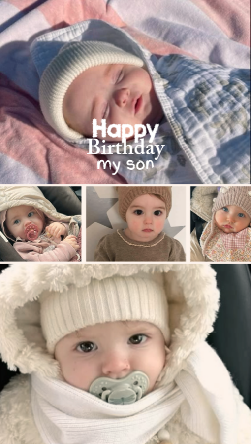 Feliz aniversário bebê