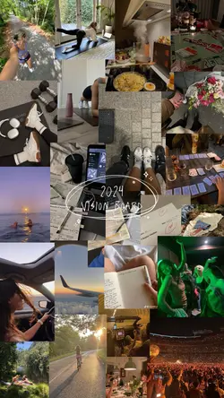 2024 vision board ⭐️