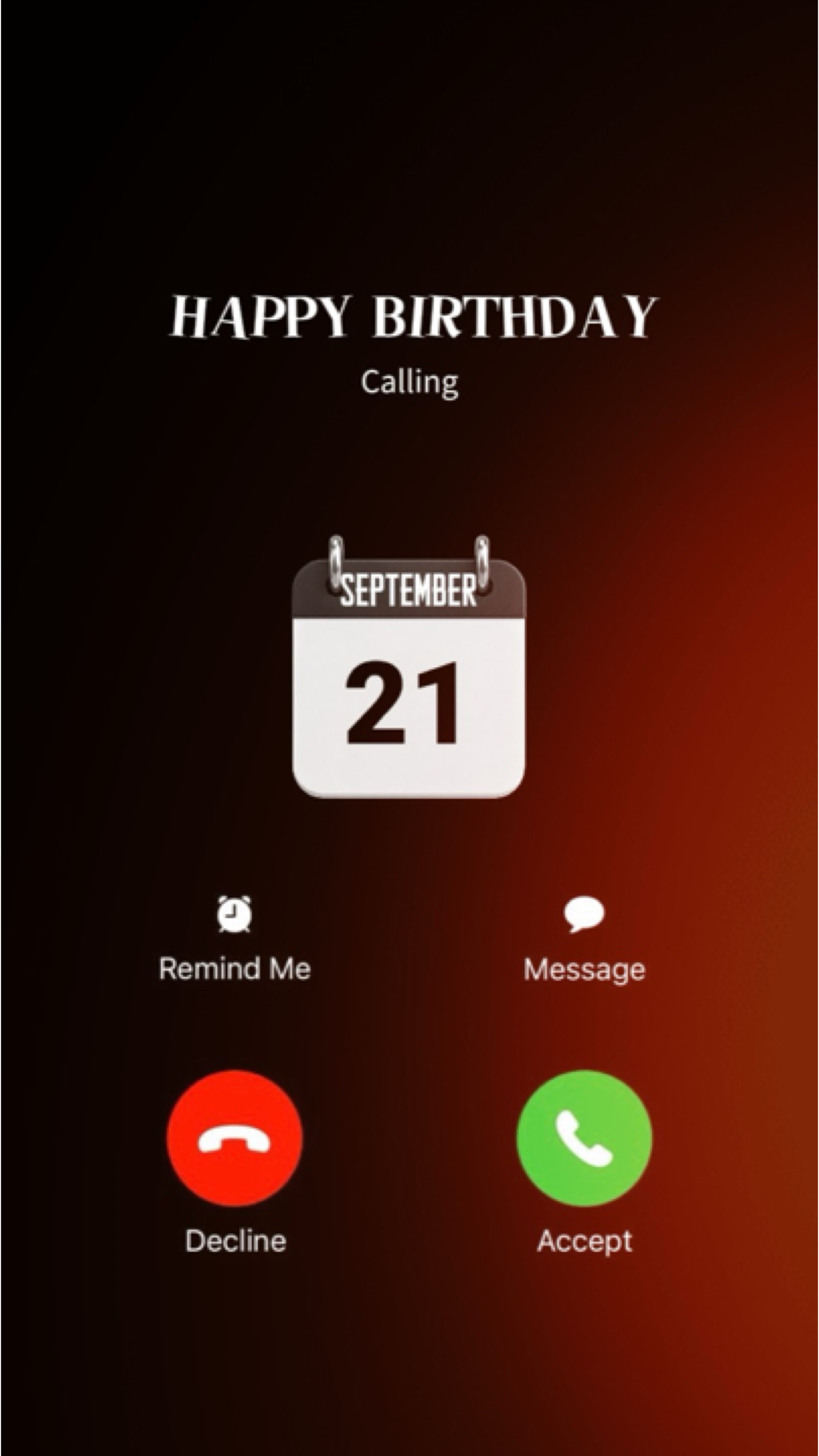 BIRTHDAY 21SEPTEMBER