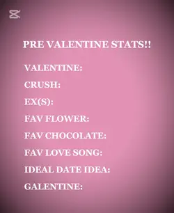 Prevalentines stats!