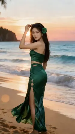 Beach Pose