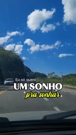 Um sonho pra sonhar