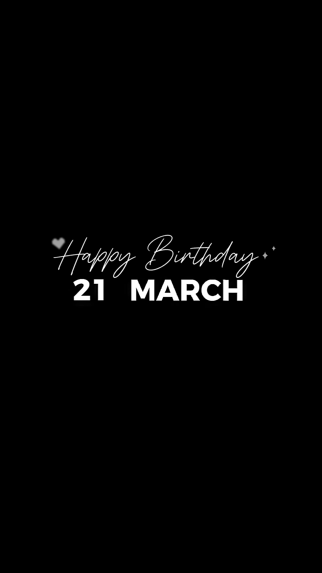 21 DE MARZO CUMPLEAÑOS 